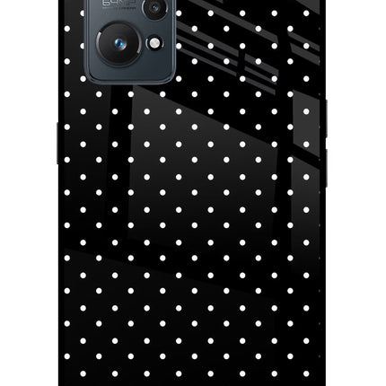 White Dots Realme GT NEO 2/Neo 3T Glass Case Back Cover by Casekaro