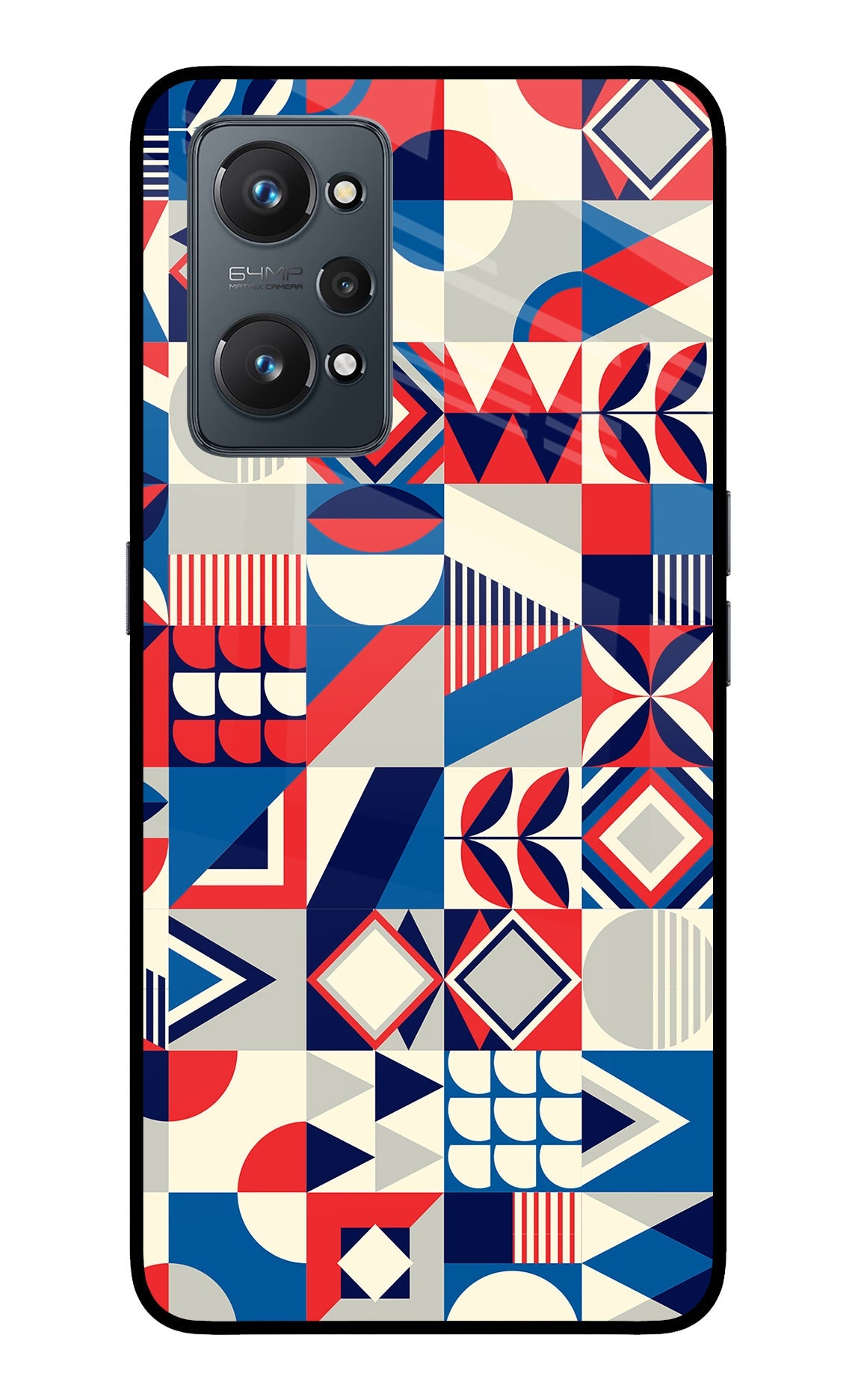 Colorful Pattern Realme GT NEO 2/Neo 3T Back Cover