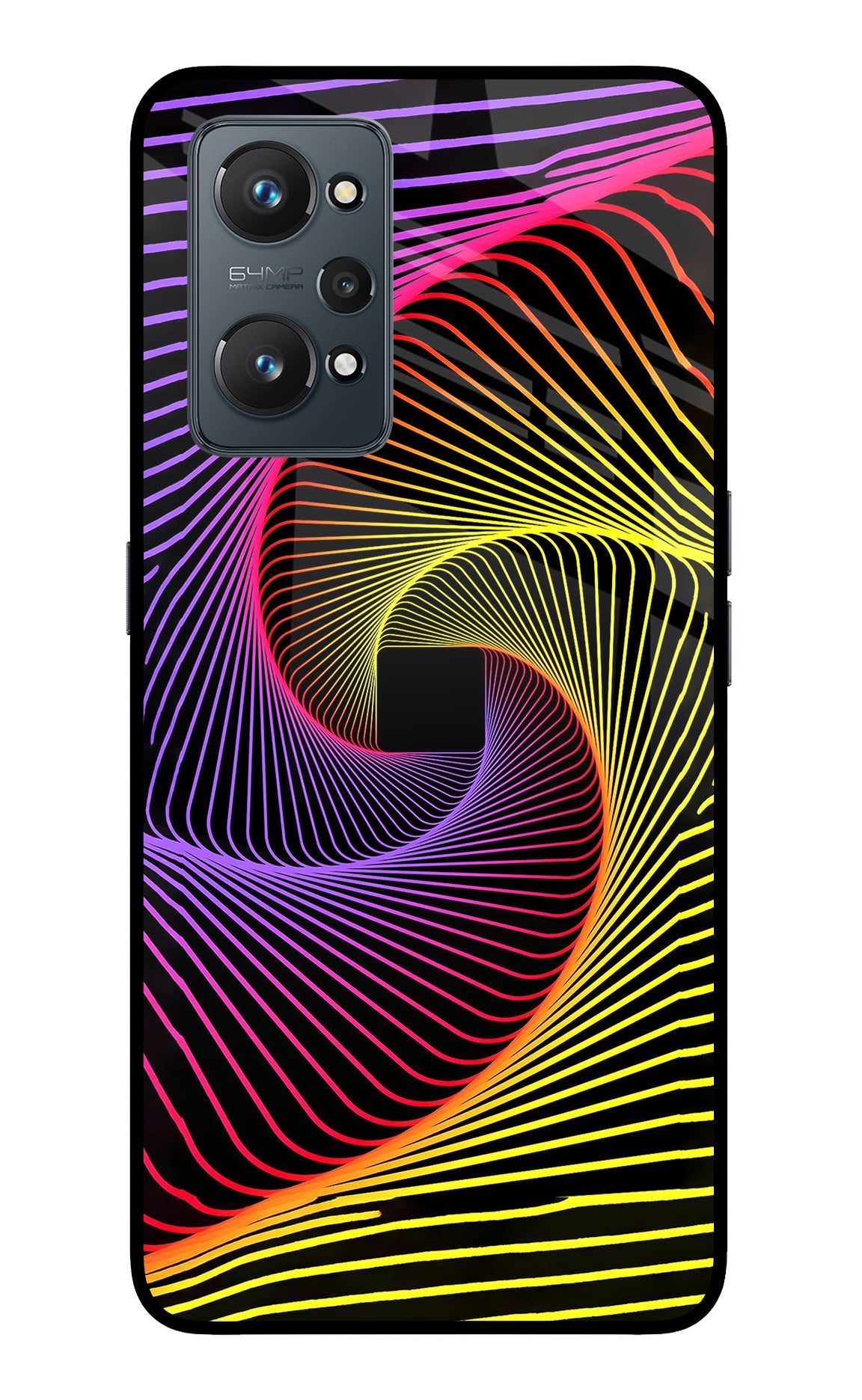 Colorful Strings Realme GT NEO 2/Neo 3T Glass Case