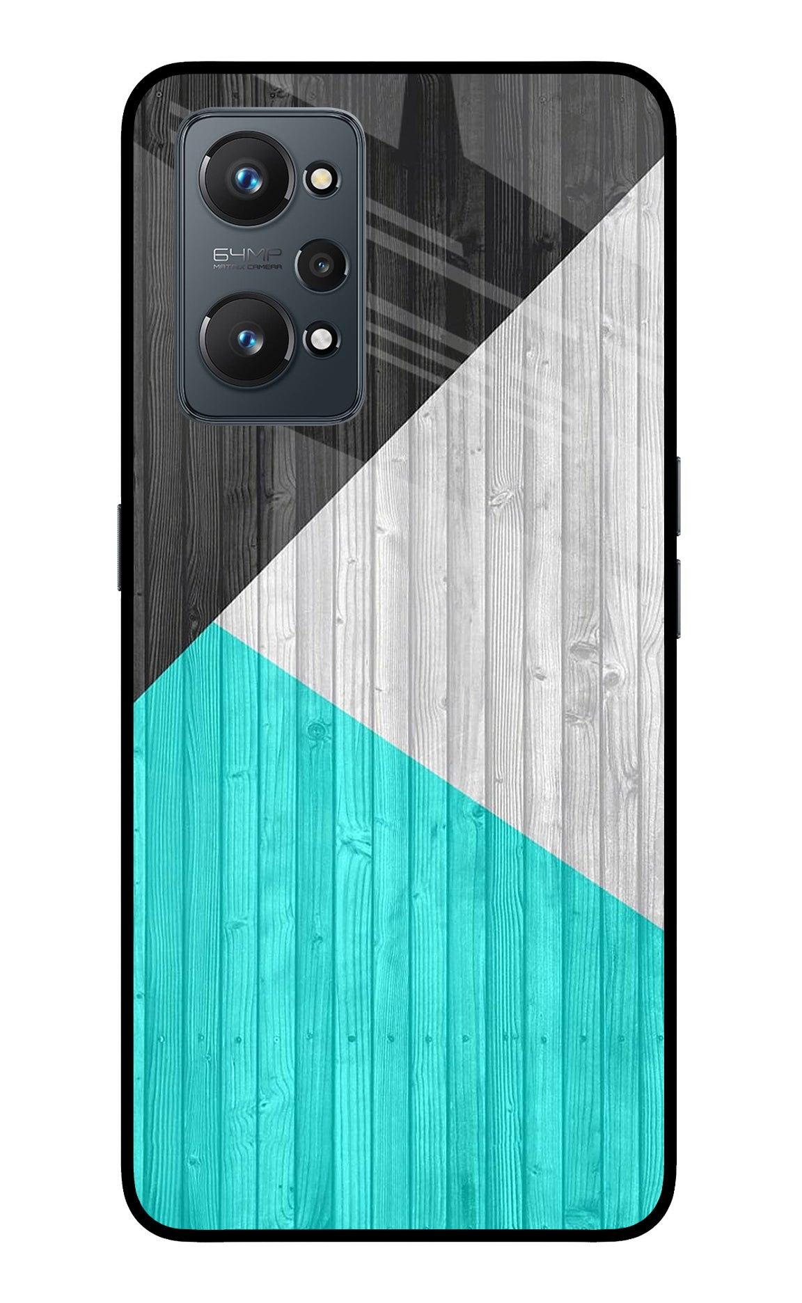 Wooden Abstract Realme GT NEO 2/Neo 3T Back Cover