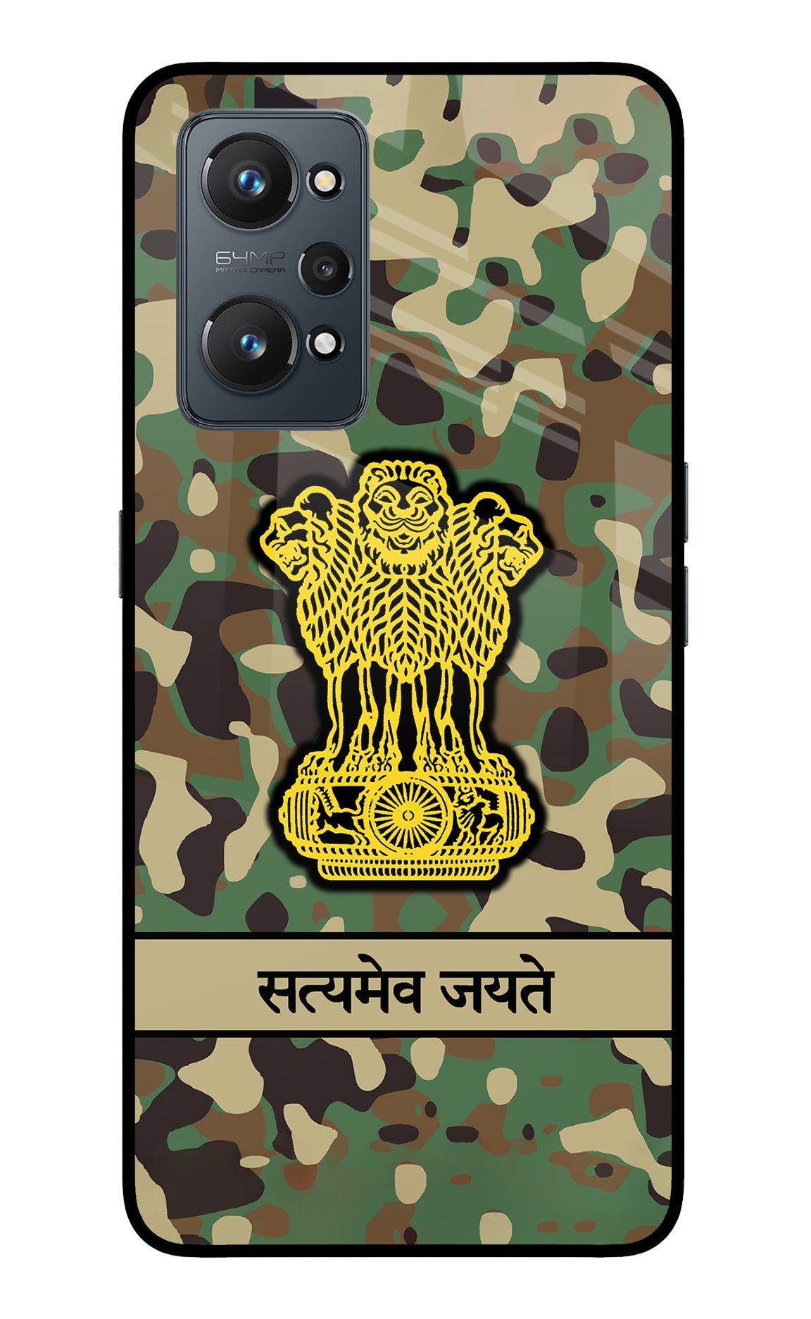 Satyamev Jayate Army Realme GT NEO 2/Neo 3T Back Cover