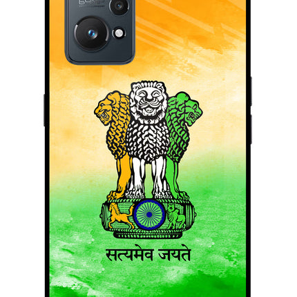 Satyamev Jayate Flag Realme GT NEO 2/Neo 3T Glass Case