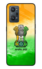 Satyamev Jayate Flag Realme GT NEO 2/Neo 3T Glass Case