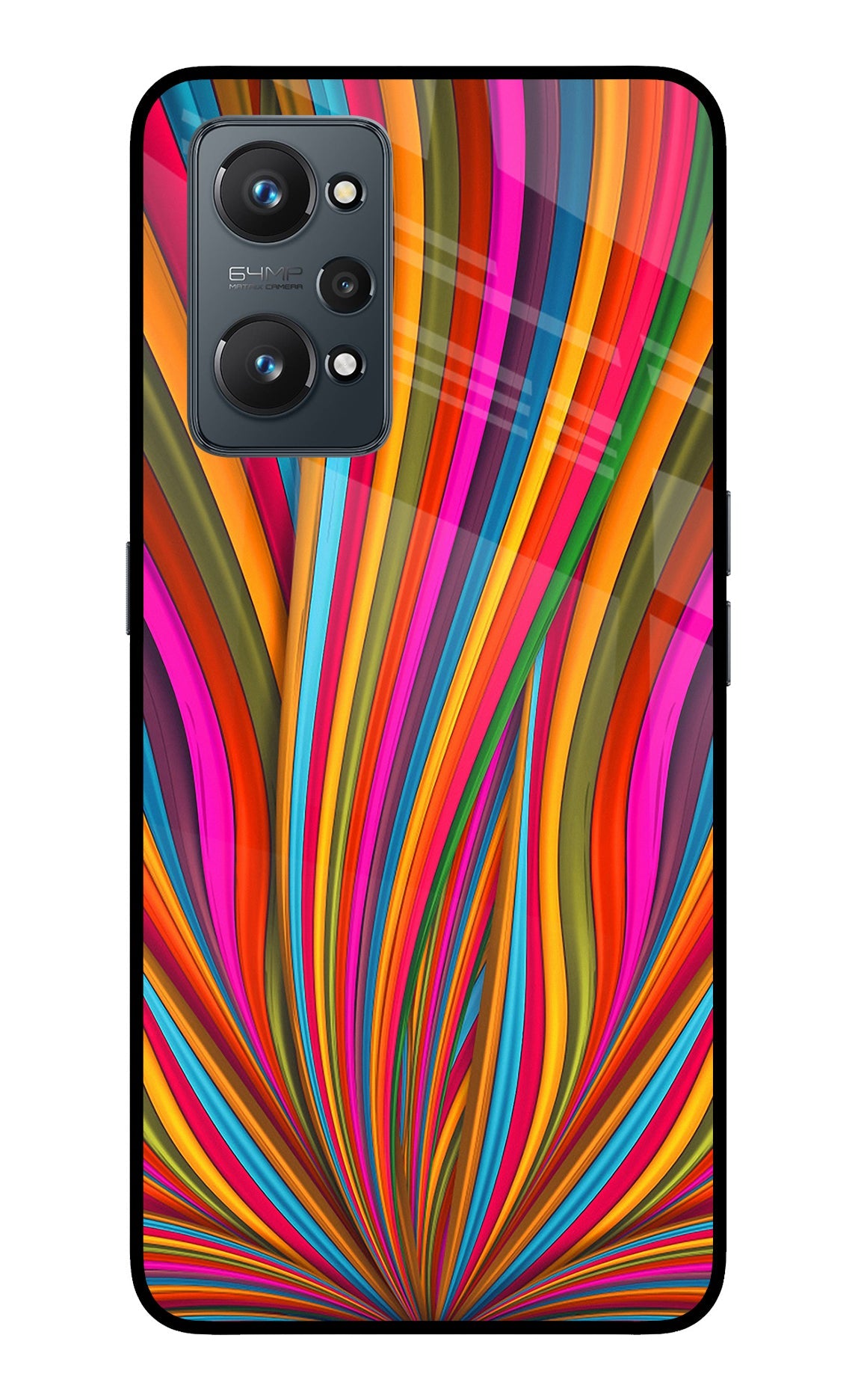 Trippy Wavy Realme GT NEO 2/Neo 3T Glass Case