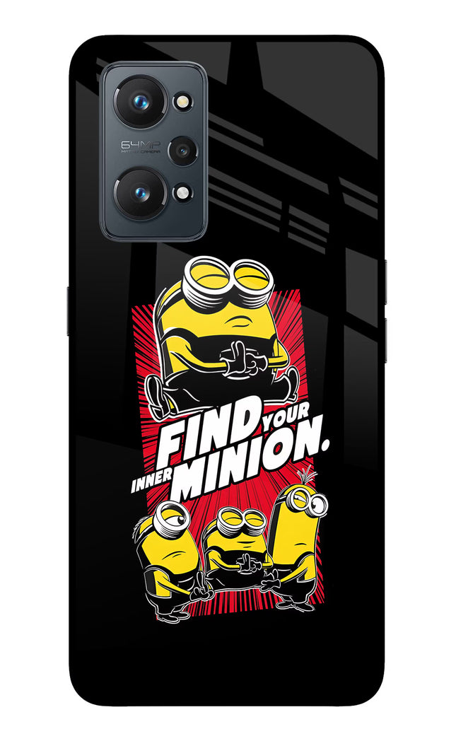 Find your inner Minion Realme GT NEO 2/Neo 3T Glass Case