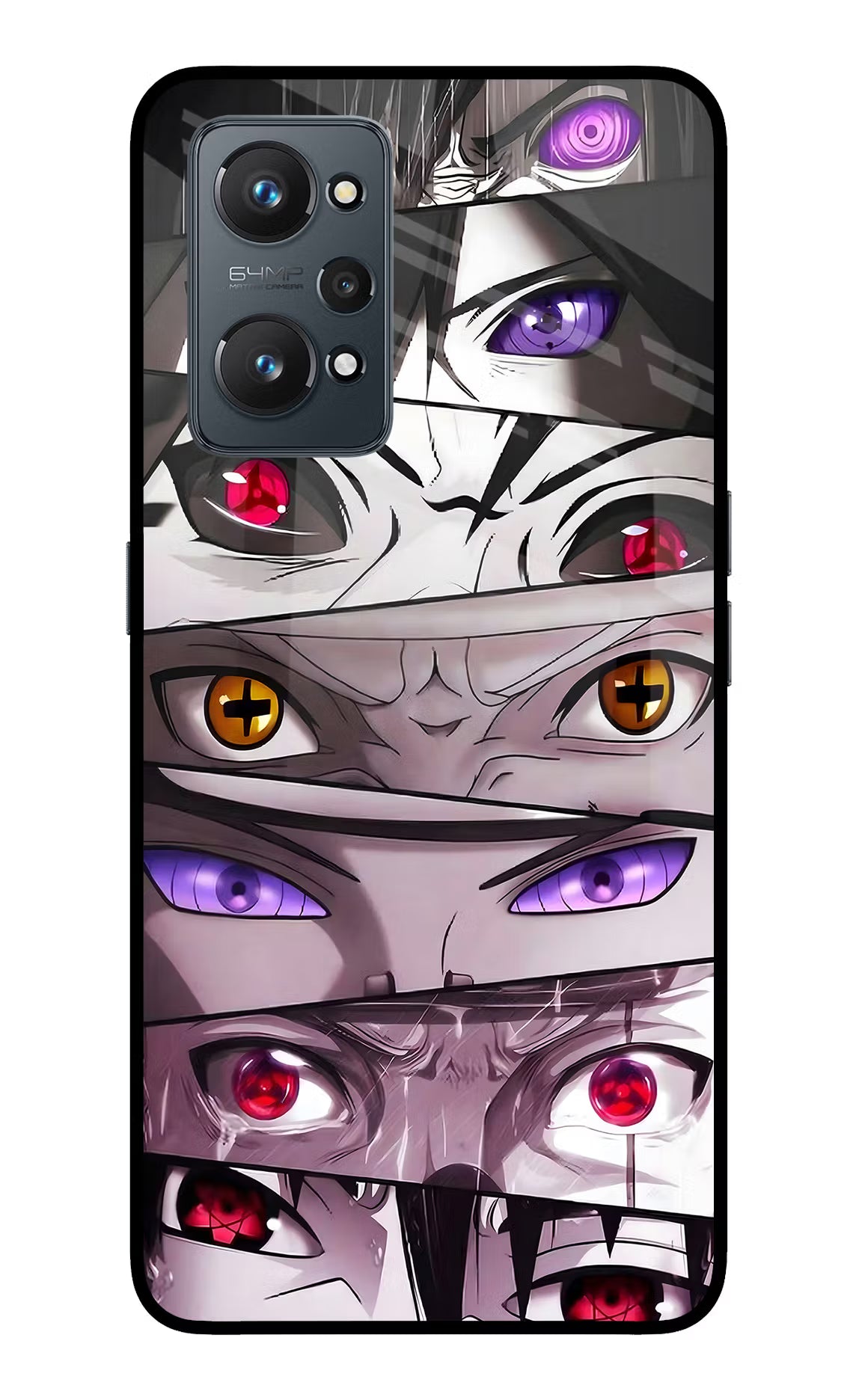 Naruto Anime Realme GT NEO 2 Glass Case Back Cover by Casekaro