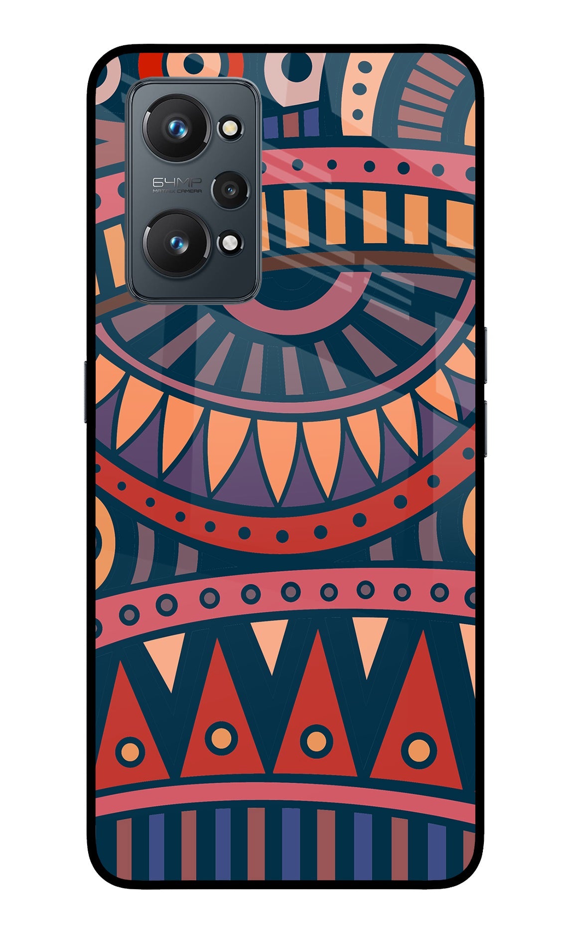 African Culture Design Realme GT NEO 2/Neo 3T Glass Case