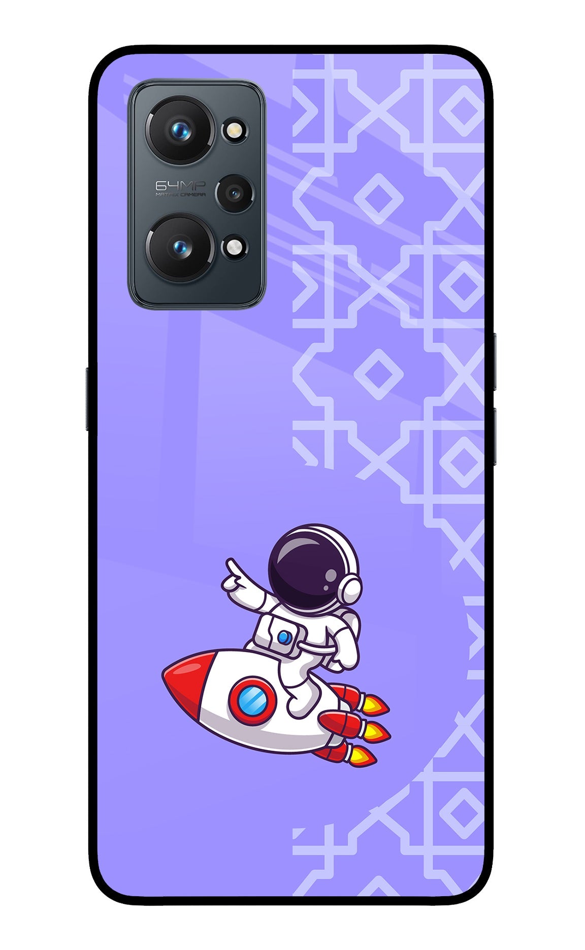 Cute Astronaut Realme GT NEO 2/Neo 3T Glass Case