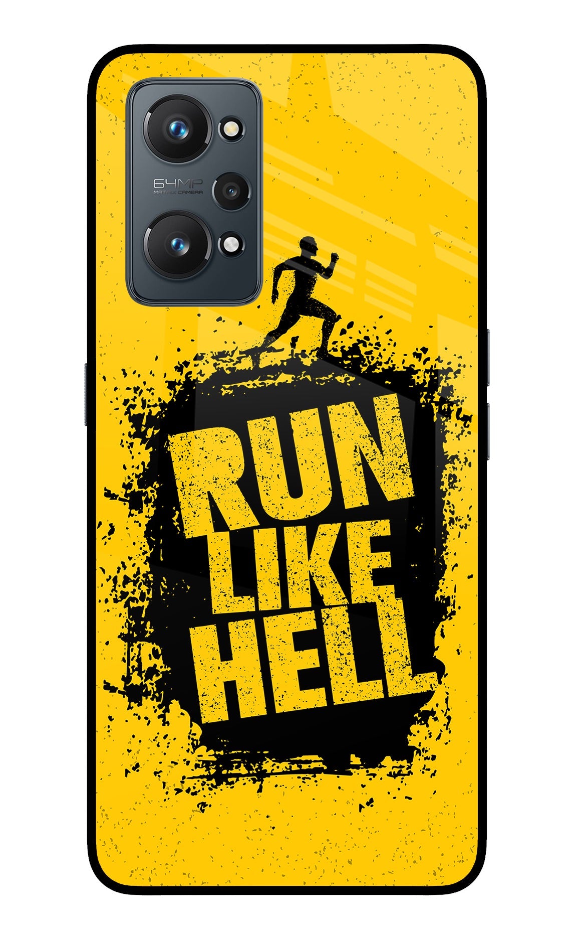 Run Like Hell Realme GT NEO 2/Neo 3T Back Cover