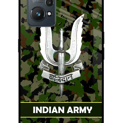 Balidan Indian Logo Realme GT NEO 2/Neo 3T Glass Case