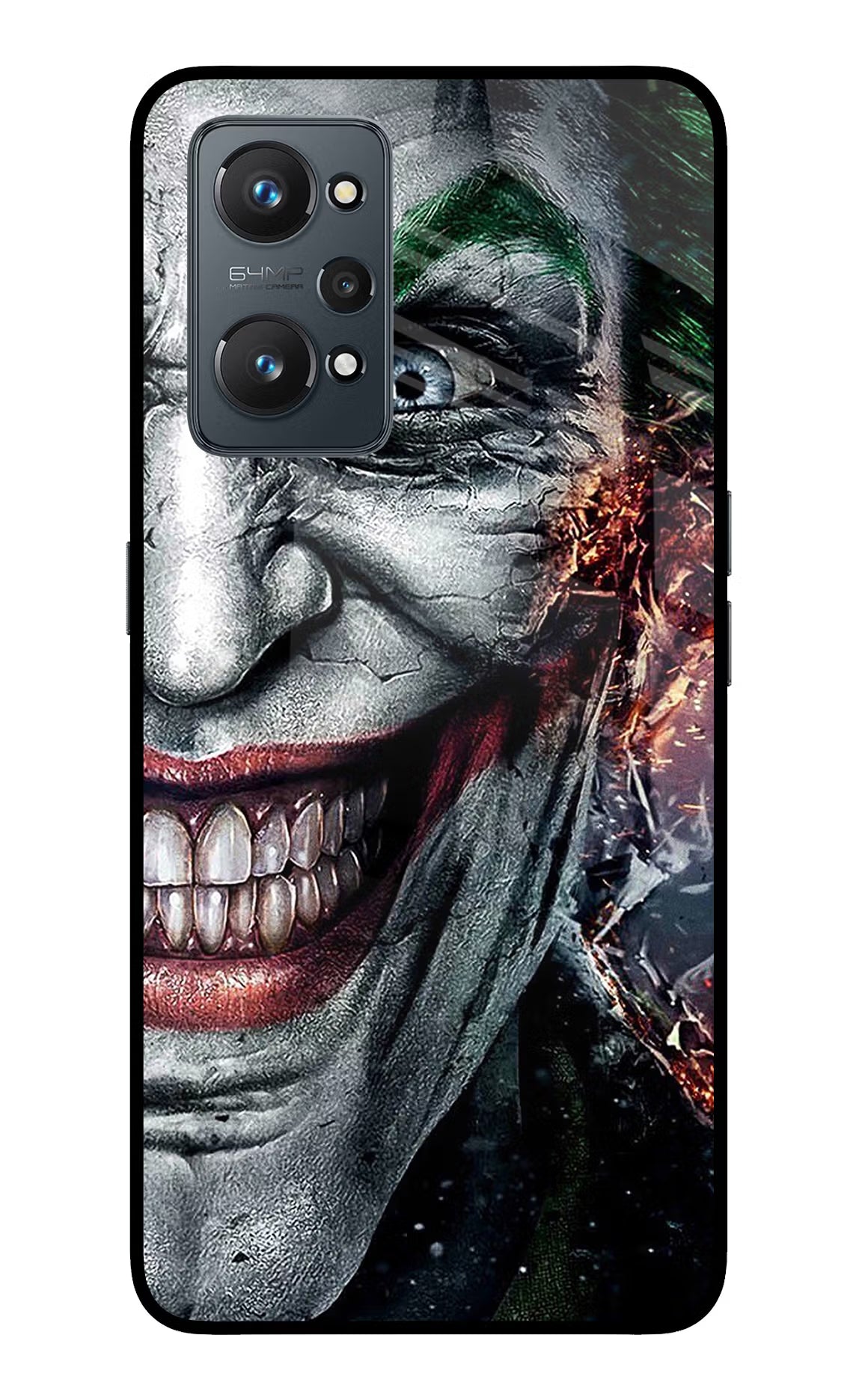 Joker Cam Realme GT NEO 2/Neo 3T Glass Case Back Cover by Casekaro