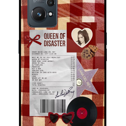 Queen of Disaster Realme GT NEO 2/Neo 3T Glass Case