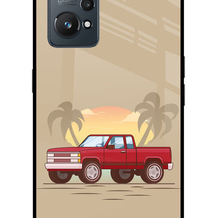 Desert Classic Drive Realme GT NEO 2/Neo 3T Glass Case