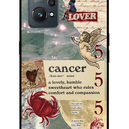 Cancer Zodiac Realme GT NEO 2/Neo 3T Glass Case