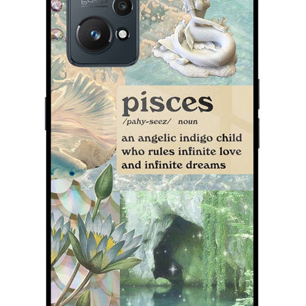 Pisces Zodiac Realme GT NEO 2/Neo 3T Glass Case