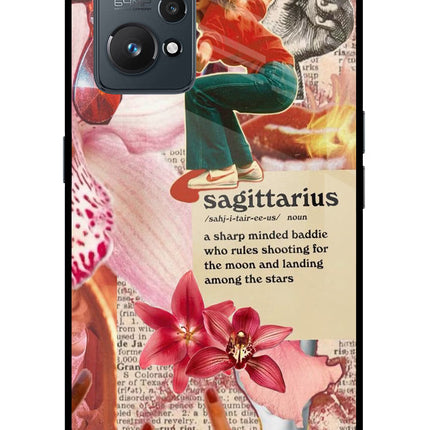 Sagittarius Zodiac Realme GT NEO 2/Neo 3T Glass Case