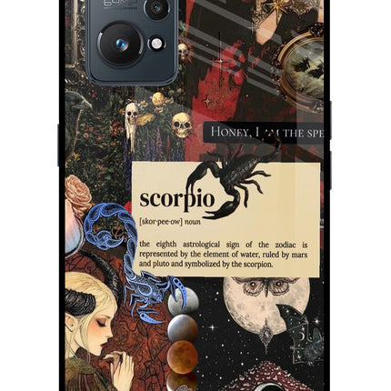 Scorpio Zodiac Realme GT NEO 2/Neo 3T Glass Case