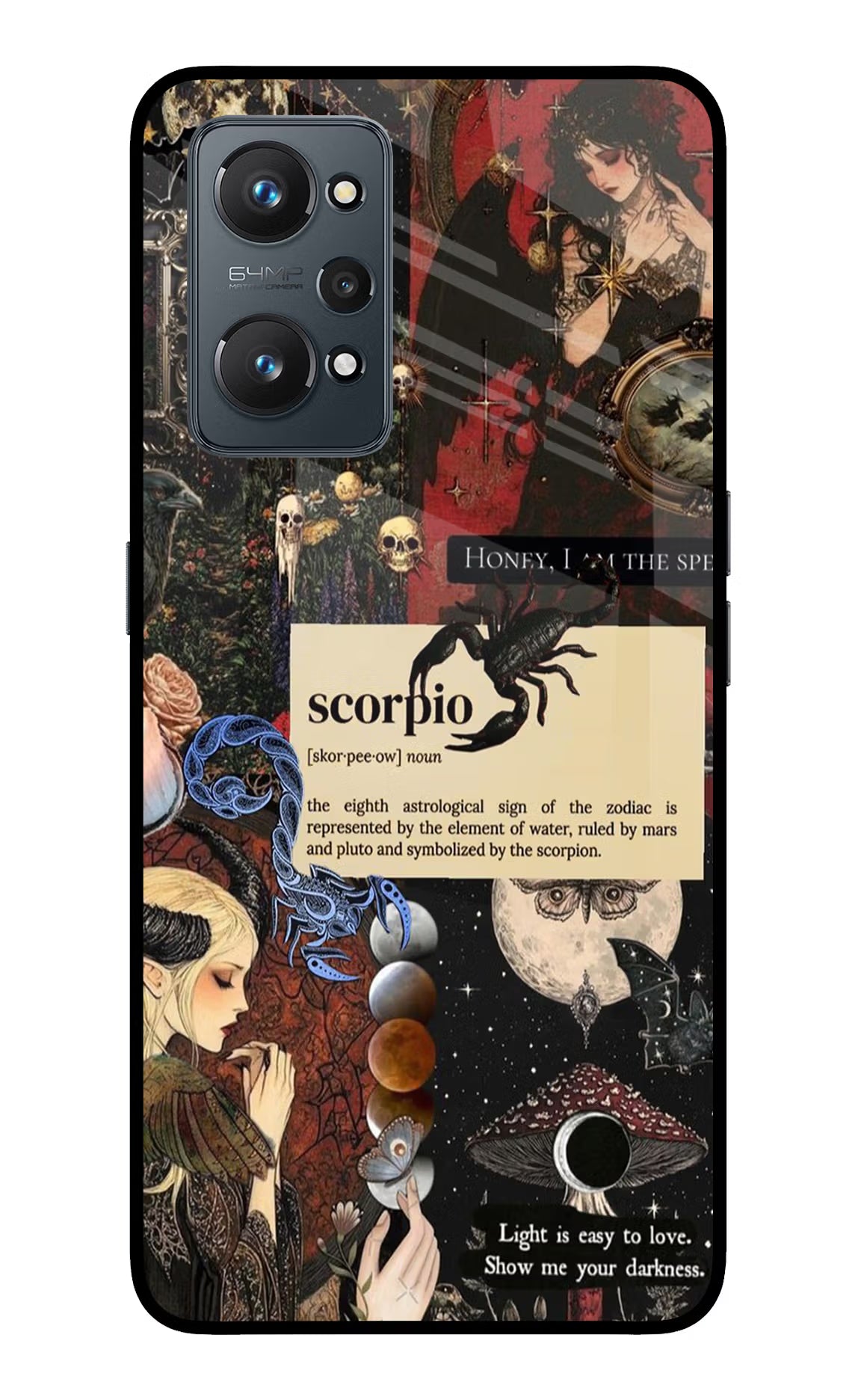 Scorpio Zodiac Realme GT NEO 2/Neo 3T Glass Case Back Cover by Casekaro