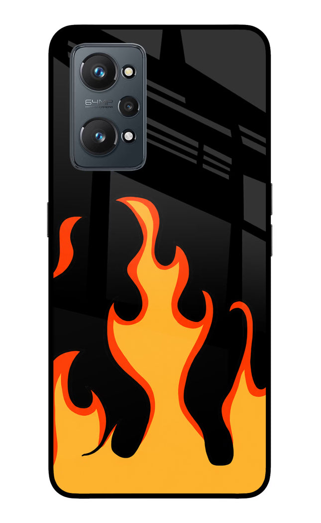 Fired Up – Black Realme GT NEO 2/Neo 3T Glass Case