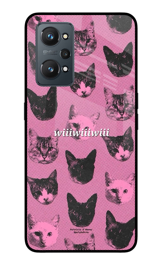 Pink Cats Realme GT NEO 2/Neo 3T Glass Case