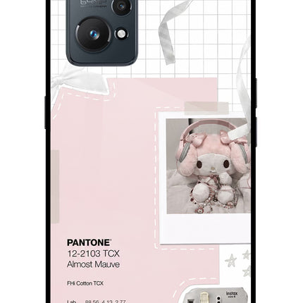 Pantone Asthetic Realme GT NEO 2/Neo 3T Glass Case