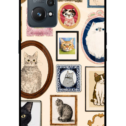 Mirror Cats Realme GT NEO 2/Neo 3T Glass Case
