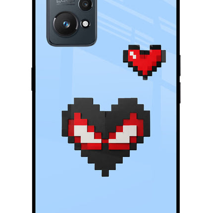 Peter Heart Realme GT NEO 2/Neo 3T Glass Case Back Cover by Casekaro