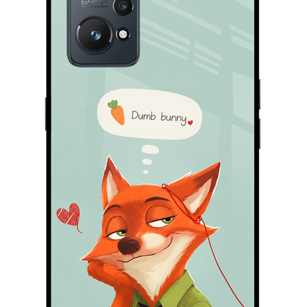 Nick Charm Realme GT NEO 2/Neo 3T Glass Case Back Cover by Casekaro