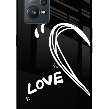Love Line Realme GT NEO 2/Neo 3T Glass Case Back Cover by Casekaro