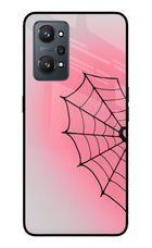Pink Web Realme GT NEO 2/Neo 3T Glass Case