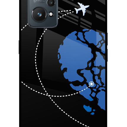 Love Orbit Realme GT NEO 2/Neo 3T Glass Case Back Cover by Casekaro