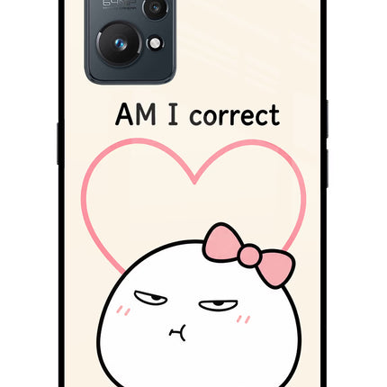Always Right Realme GT NEO 2/Neo 3T Glass Case Back Cover by Casekaro