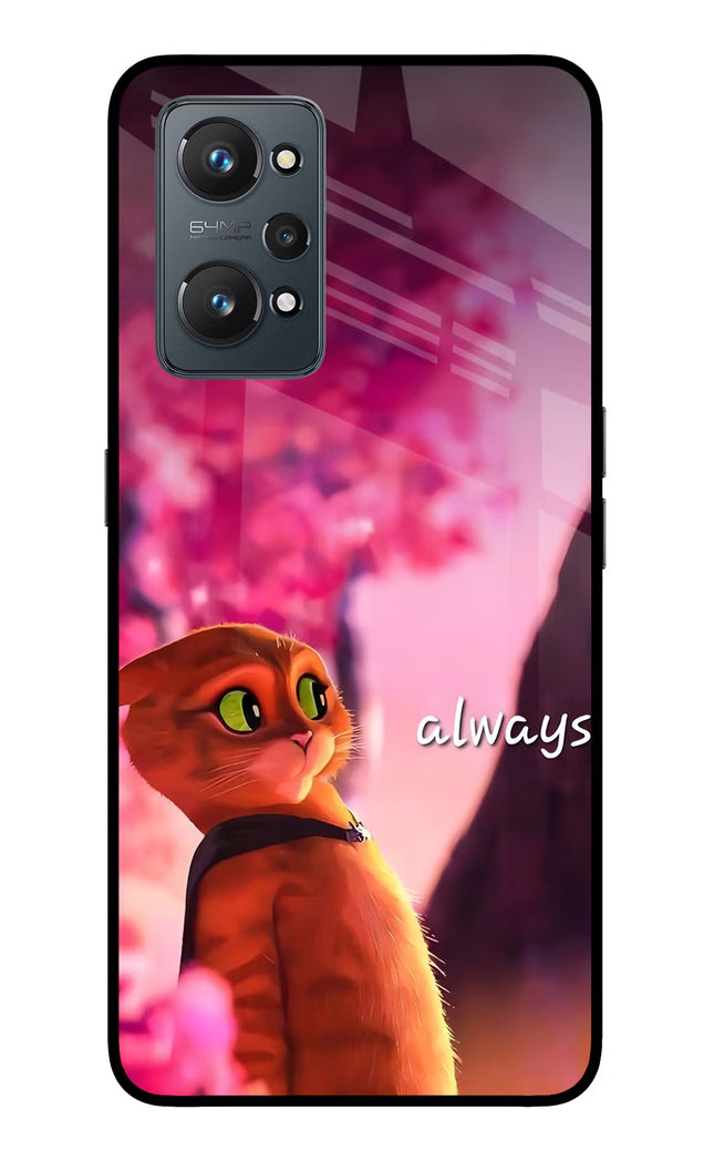 Always Cat Realme GT NEO 2/Neo 3T Glass Case