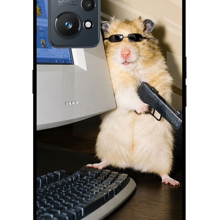 Hacker Hamster Realme GT NEO 2/Neo 3T Glass Case