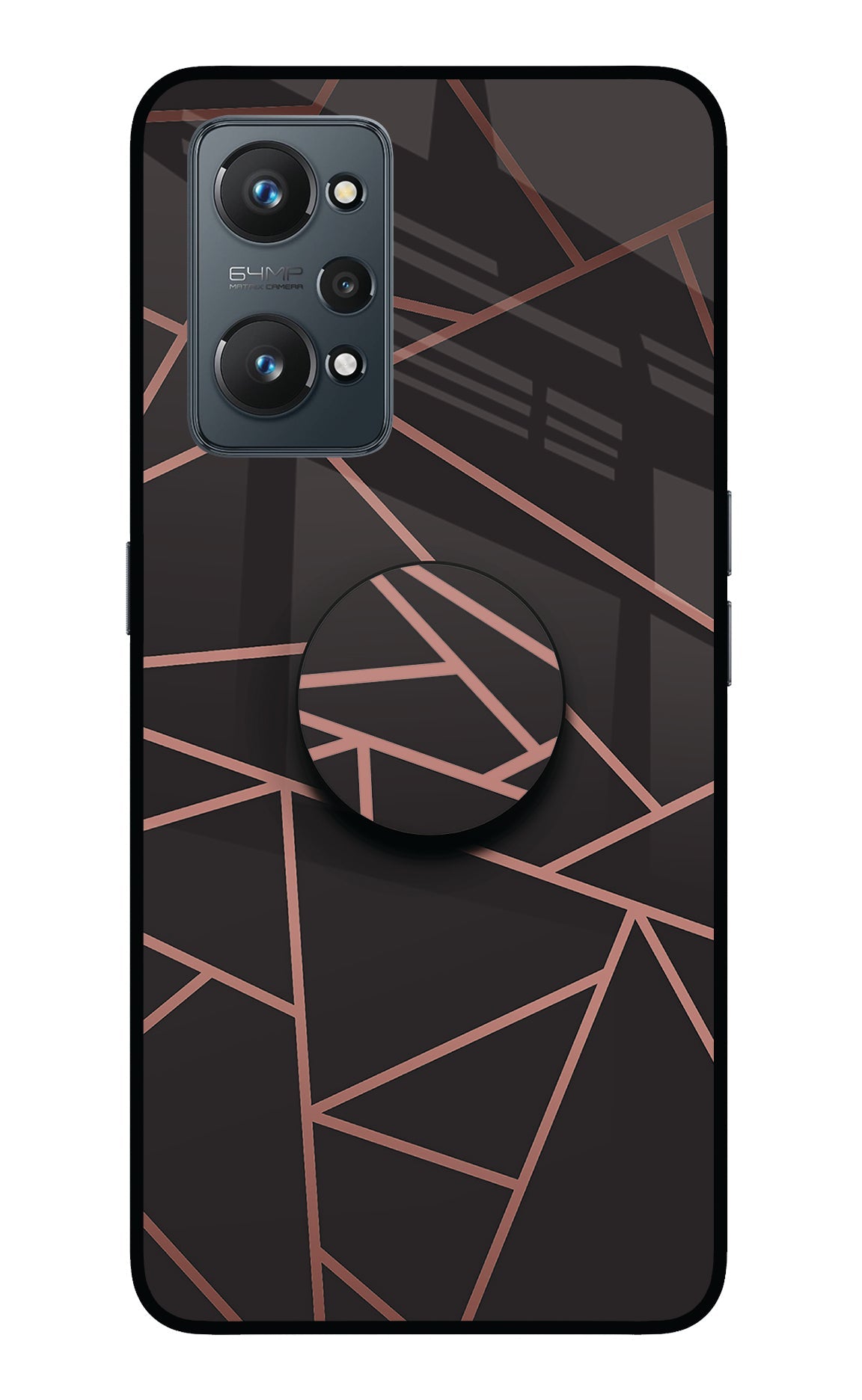 Geometric Pattern Realme GT NEO 2/Neo 3T Glass Case