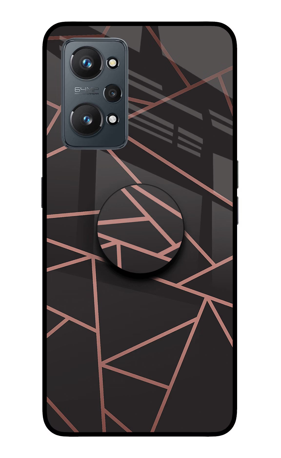 Geometric Pattern Realme GT NEO 2/Neo 3T Glass Case