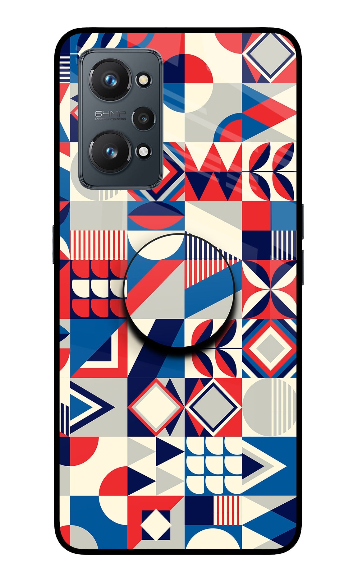 Colorful Pattern Realme GT NEO 2/Neo 3T Glass Case