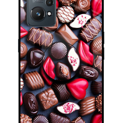 Chocolates Realme GT NEO 2/Neo 3T Glass Case