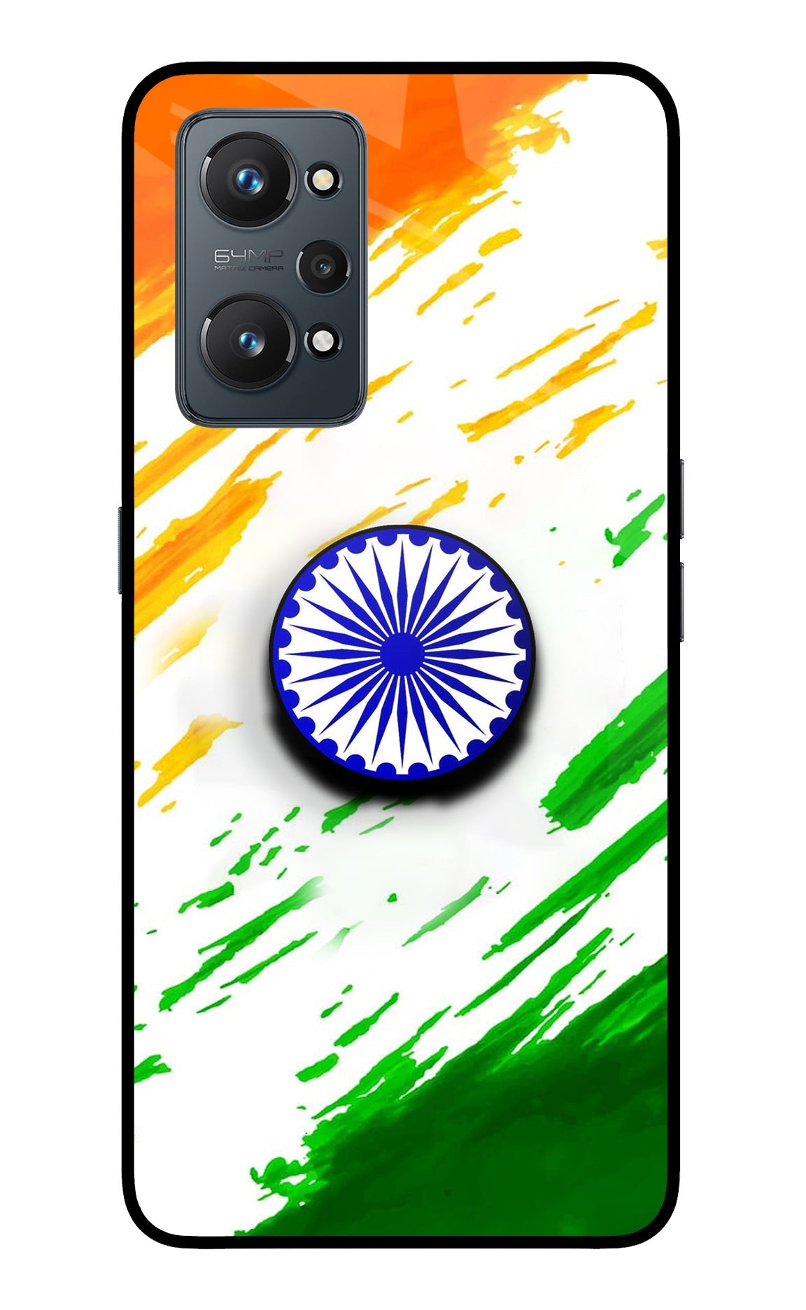 Indian Flag Ashoka Chakra Realme GT NEO 2/Neo 3T Pop Case