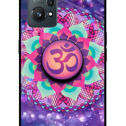 Om Purple Realme GT NEO 2/Neo 3T Glass Case