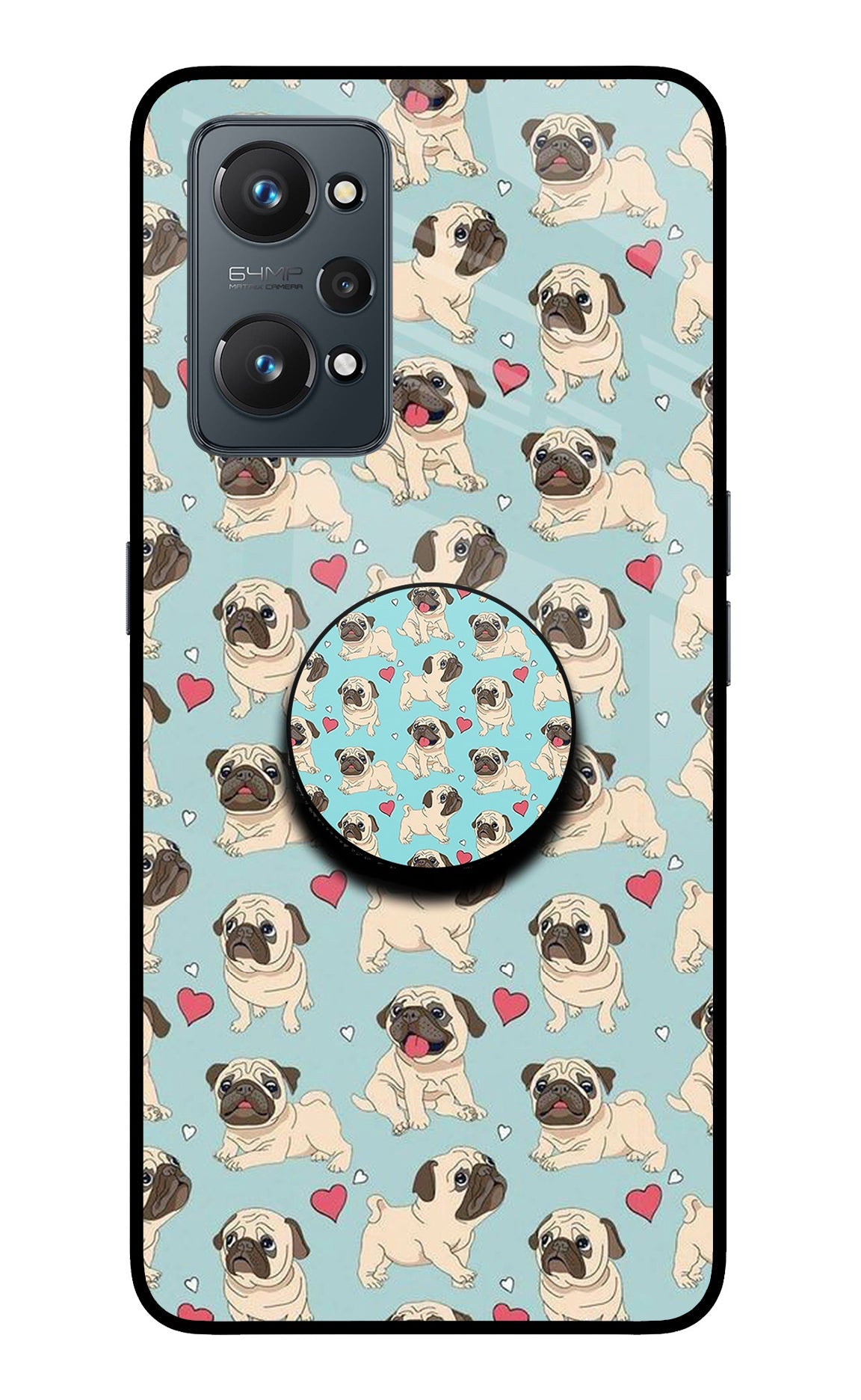 Pug Dog Realme GT NEO 2/Neo 3T Pop Case