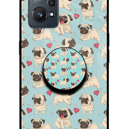 Pug Dog Realme GT NEO 2/Neo 3T Glass Case