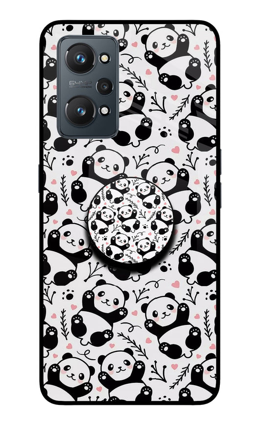 Cute Panda Realme GT NEO 2/Neo 3T Glass Case