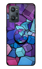 Cubic Abstract Realme GT NEO 2/Neo 3T Glass Case