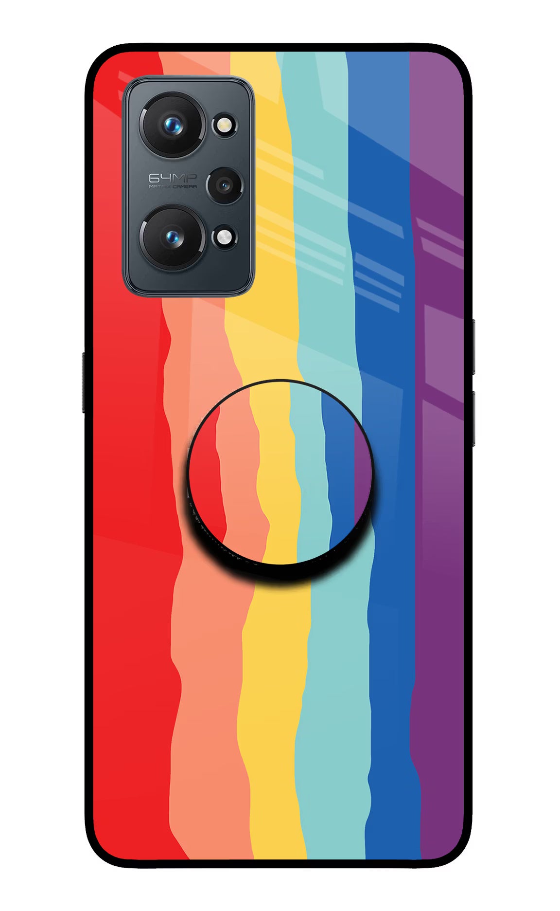 Rainbow Realme GT NEO 2/Neo 3T Pop Case by Casekaro