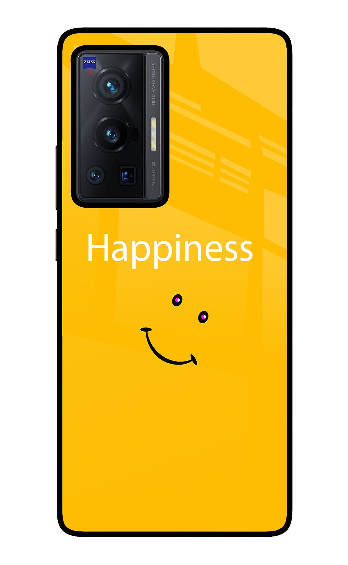 Happiness With Smiley Vivo X70 Pro Glass Case