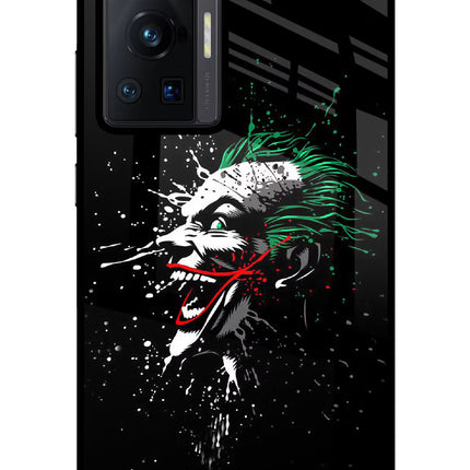 Joker Vivo X70 Pro Glass Case Back Cover by Casekaro