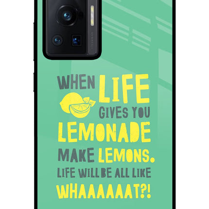 Quote Vivo X70 Pro Glass Case Back Cover by Casekaro