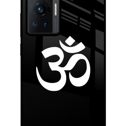 Om Vivo X70 Pro Glass Case Back Cover by Casekaro