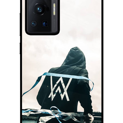 Alan Walker Vivo X70 Pro Glass Case Back Cover by Casekaro